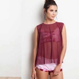 Sheet tank tops/cover ups